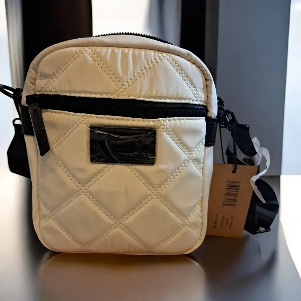 Steve Madden BDrake Crossbody Black and White Bag NWT - Picture 3 of 10